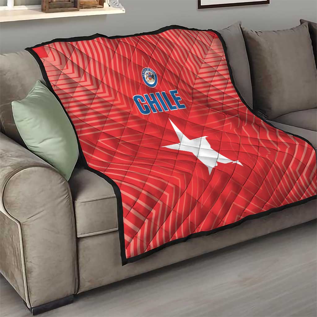 Chile Star Football Quilt Vamos La Roja