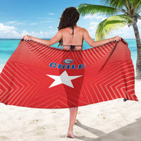 Chile Star Football Sarong Vamos La Roja