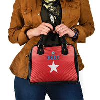 Chile Star Football Shoulder Handbag Vamos La Roja