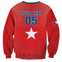 Custom Chile Star Football Sweatshirt Vamos La Roja