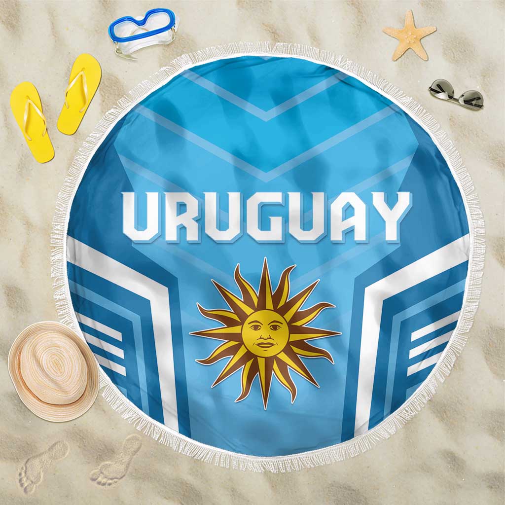 Uruguay Football Beach Blanket Unique Style