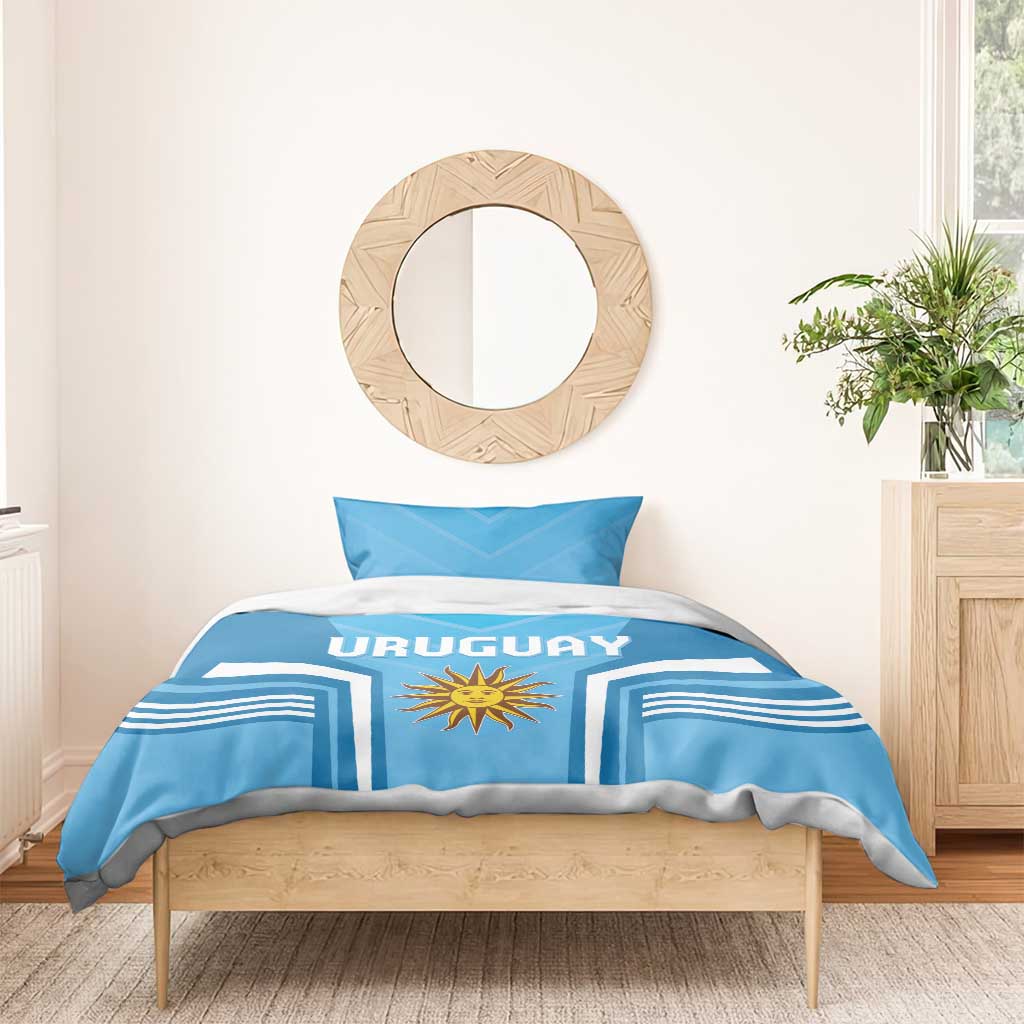 Uruguay Football Bedding Set Unique Style