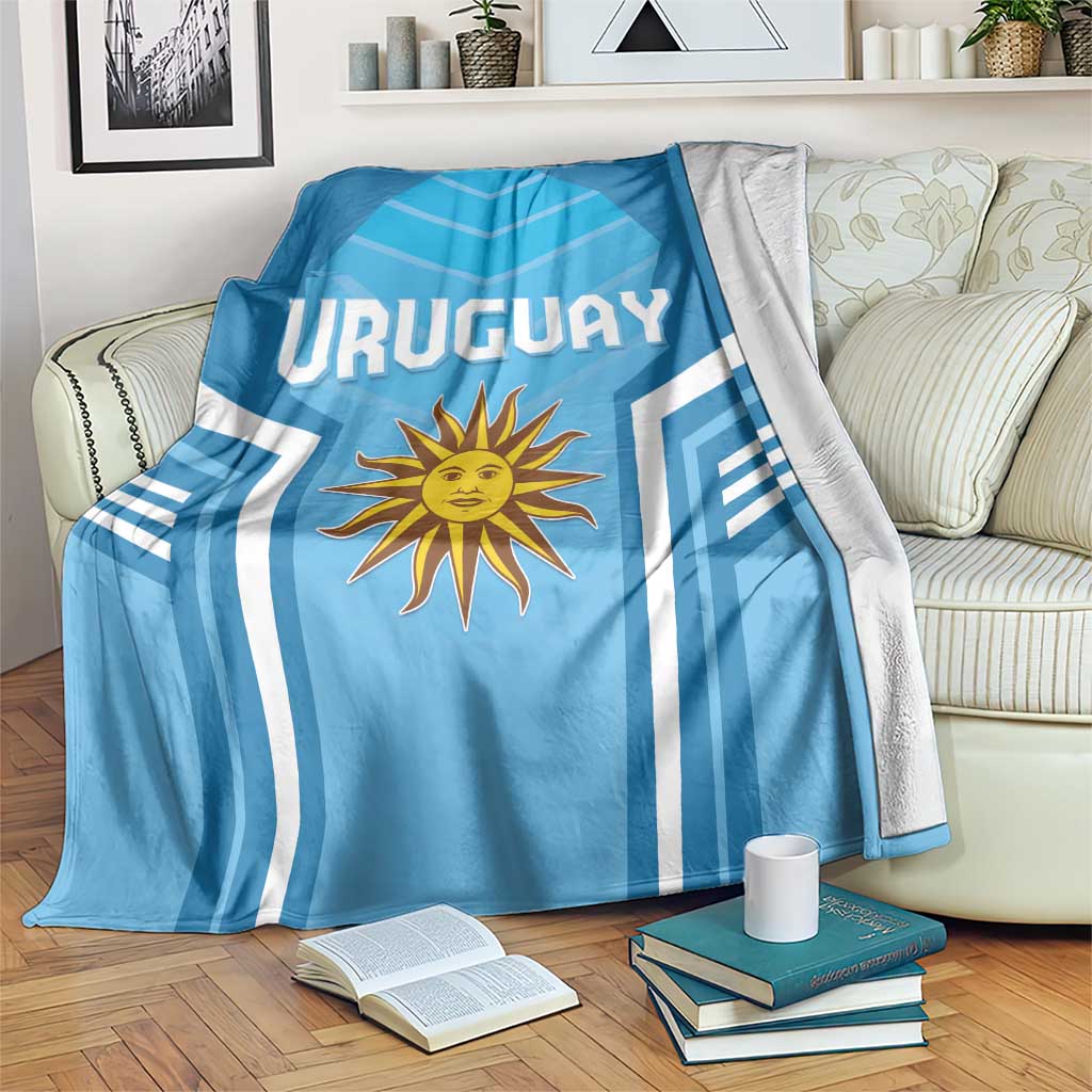 Uruguay Football Blanket Unique Style