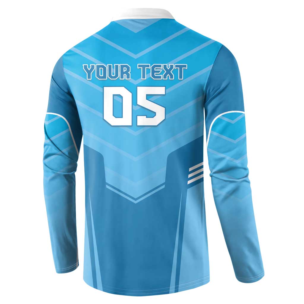 Custom Uruguay Football Button Sweatshirt Unique Style