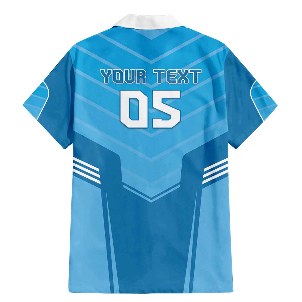 Custom Uruguay Football Family Matching Mermaid Dress and Hawaiian Shirt Unique Style