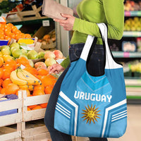 Uruguay Football Grocery Bag Unique Style