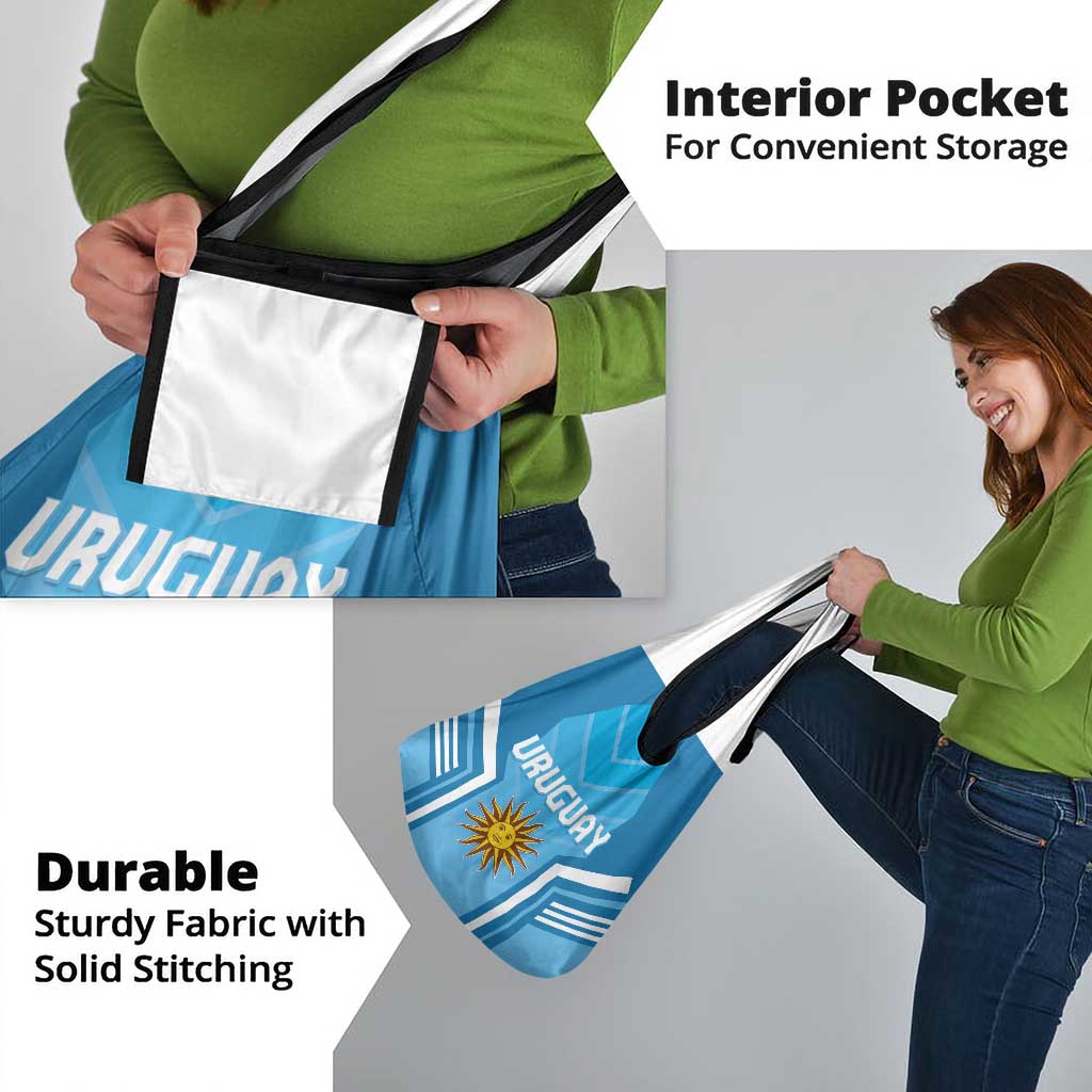 Uruguay Football Grocery Bag Unique Style