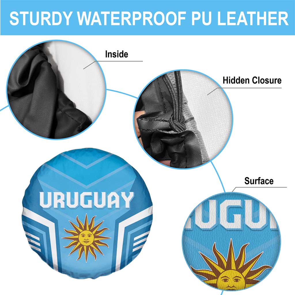 Uruguay Football Spare Tire Cover Unique Style