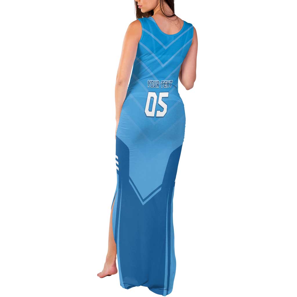 Custom Uruguay Football Tank Maxi Dress Unique Style