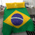 Brazil Football Bedding Set Flag Style
