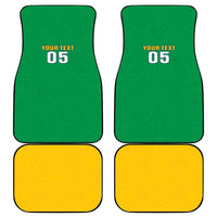 Brazil Football Car Mats Flag Style