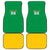 Brazil Football Car Mats Flag Style