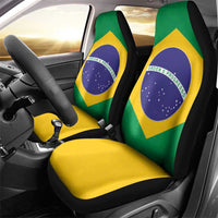 Brazil Football Car Seat Cover Flag Style