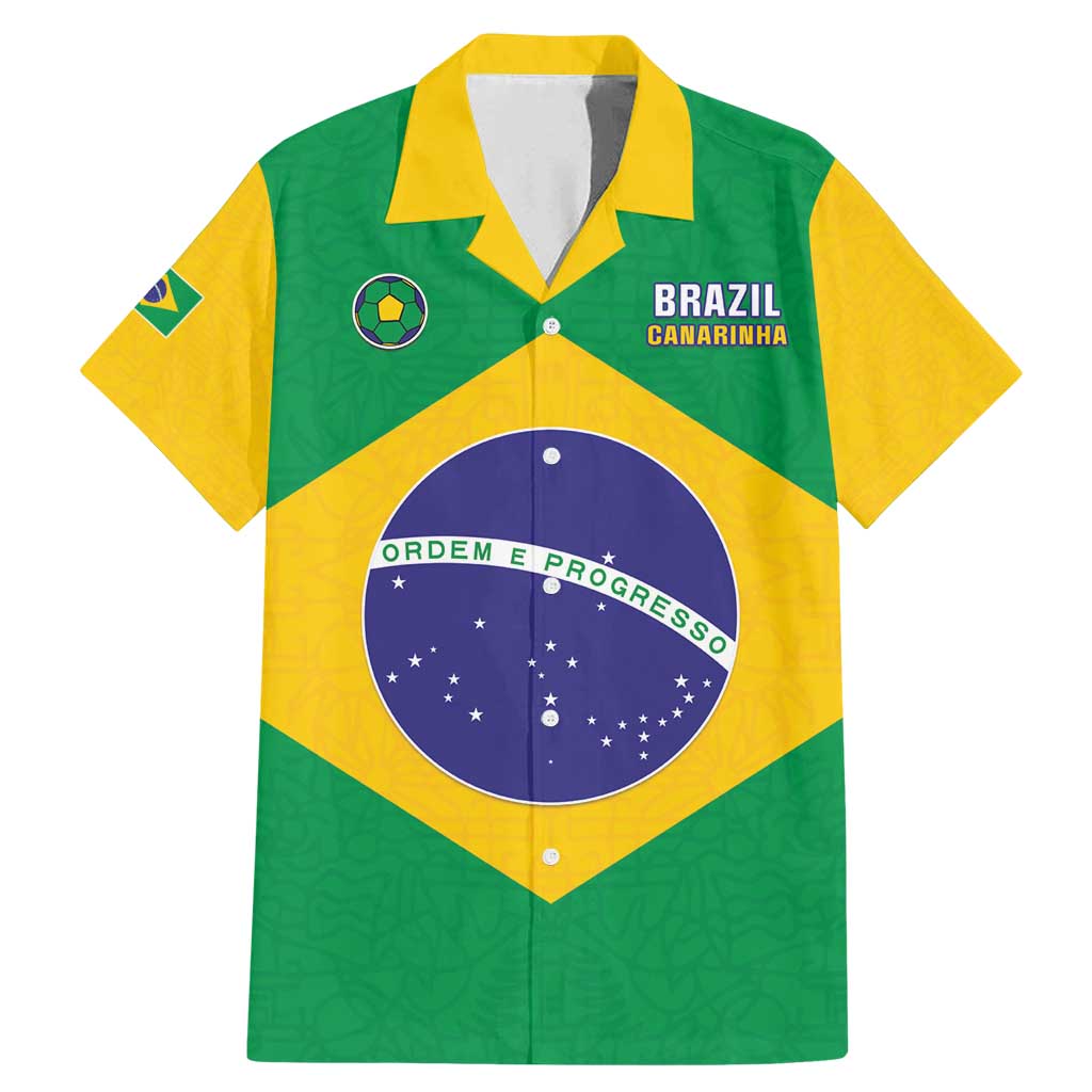 Custom Brazil Football Family Matching Mermaid Dress and Hawaiian Shirt Flag Style