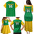 Custom Brazil Football Family Matching Puletasi and Hawaiian Shirt Flag Style