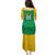 Custom Brazil Football Family Matching Puletasi and Hawaiian Shirt Flag Style