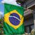 Brazil Football Garden Flag Flag Style