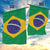 Brazil Football Garden Flag Flag Style