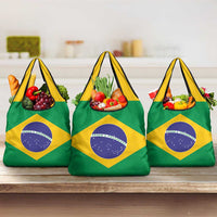 Brazil Football Grocery Bag Flag Style