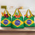 Brazil Football Grocery Bag Flag Style