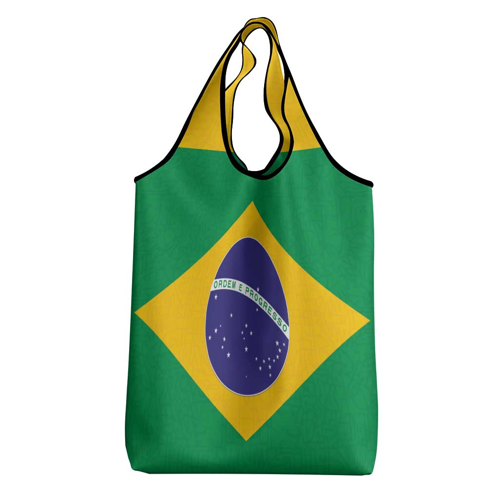 Brazil Football Grocery Bag Flag Style