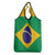 Brazil Football Grocery Bag Flag Style