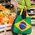 Brazil Football Grocery Bag Flag Style