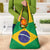 Brazil Football Grocery Bag Flag Style