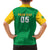 Custom Brazil Football Kid Hawaiian Shirt Flag Style