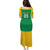 Custom Brazil Football Puletasi Flag Style