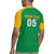 Custom Brazil Football Rugby Jersey Flag Style
