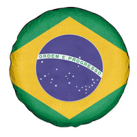 Brazil Football Spare Tire Cover Flag Style
