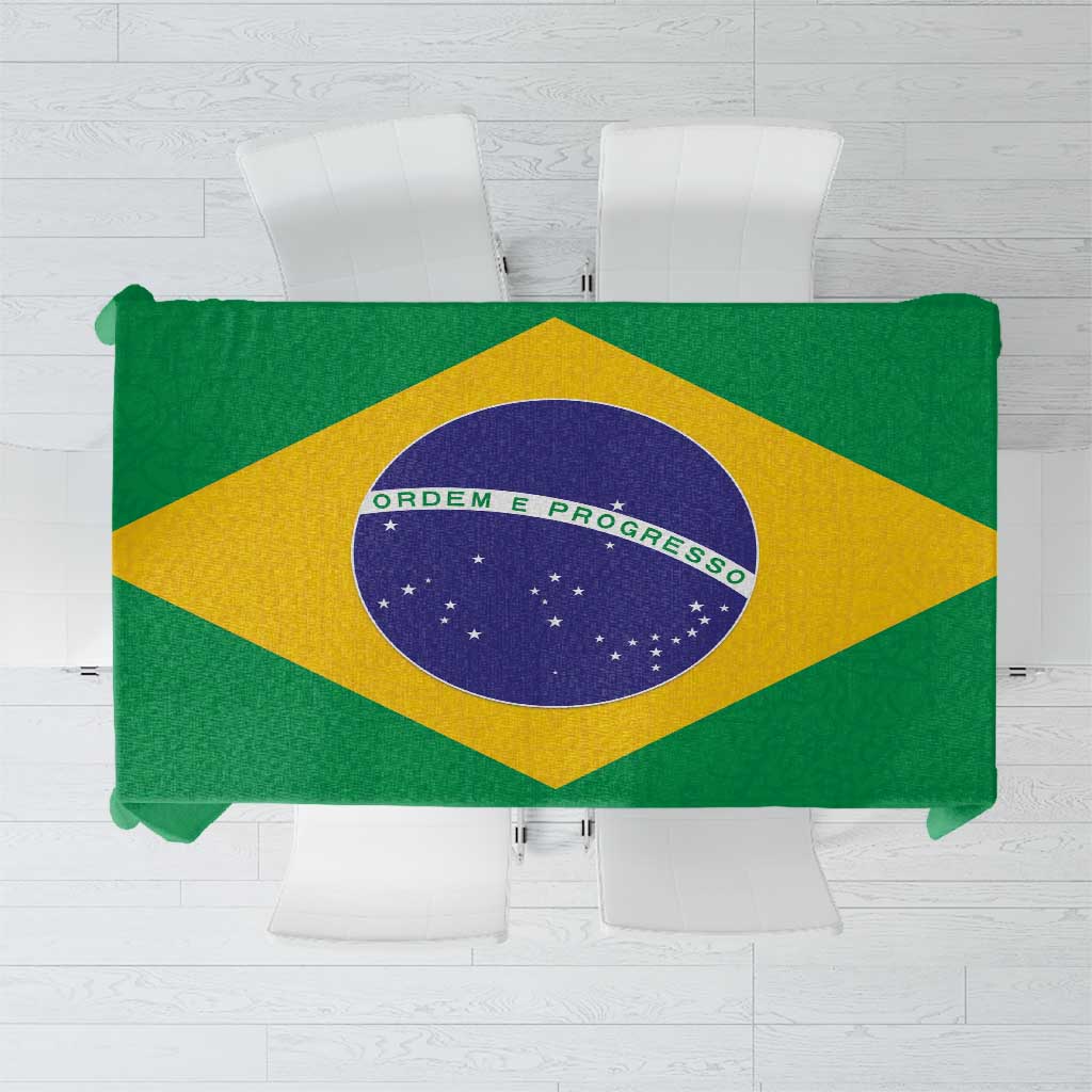 Brazil Football Tablecloth Flag Style
