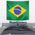 Brazil Football Tapestry Flag Style