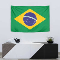 Brazil Football Tapestry Flag Style