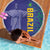 Brazil Football Beach Blanket With Leopard Pattern