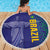 Brazil Football Beach Blanket With Leopard Pattern