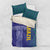 Brazil Football Bedding Set With Leopard Pattern