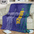 Brazil Football Blanket With Leopard Pattern