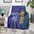 Brazil Football Blanket With Leopard Pattern