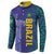 Custom Brazil Football Button Sweatshirt With Leopard Pattern
