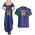 Custom Brazil Football Couples Matching Summer Maxi Dress and Hawaiian Shirt With Leopard Pattern