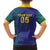 Custom Brazil Football Family Matching Long Sleeve Bodycon Dress and Hawaiian Shirt With Leopard Pattern