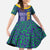 Custom Brazil Football Family Matching Long Sleeve Bodycon Dress and Hawaiian Shirt With Leopard Pattern