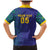 Custom Brazil Football Family Matching Mermaid Dress and Hawaiian Shirt With Leopard Pattern