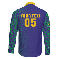 Custom Brazil Football Family Matching Puletasi and Hawaiian Shirt With Leopard Pattern