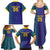 Custom Brazil Football Family Matching Summer Maxi Dress and Hawaiian Shirt With Leopard Pattern
