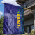 Brazil Football Garden Flag With Leopard Pattern
