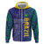 Custom Brazil Football Hoodie With Leopard Pattern