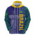 Custom Brazil Football Hoodie With Leopard Pattern